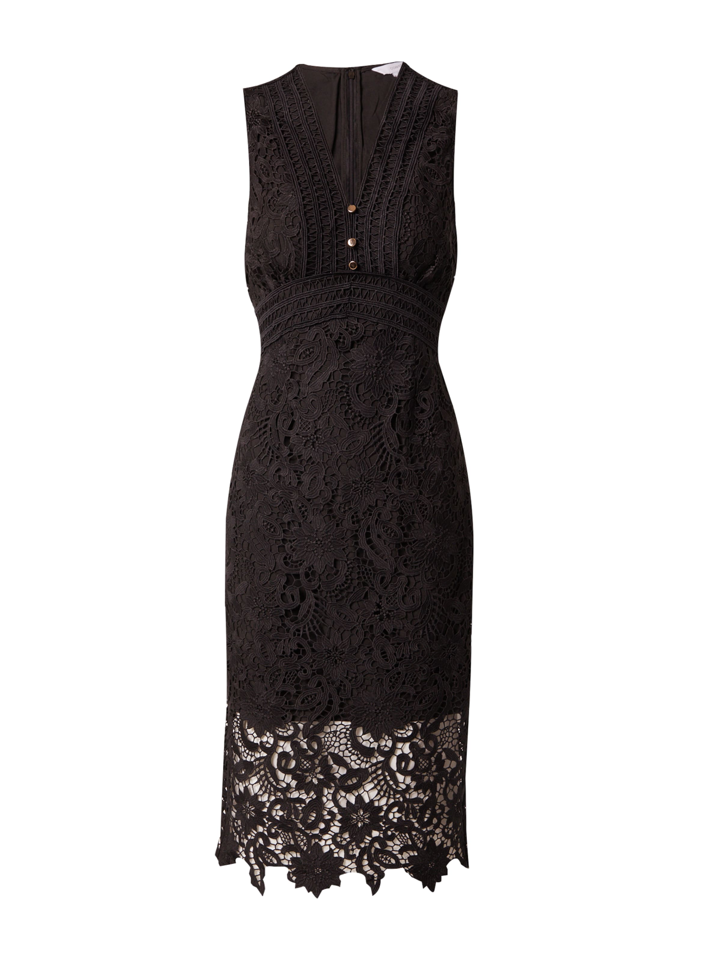 Coast Φόρεμα σε μαύρο: μπροστά