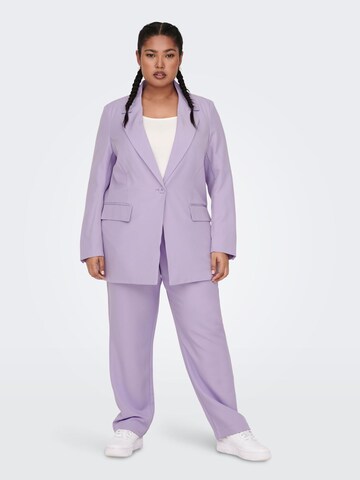 ONLY Carmakoma Blazer in Purple