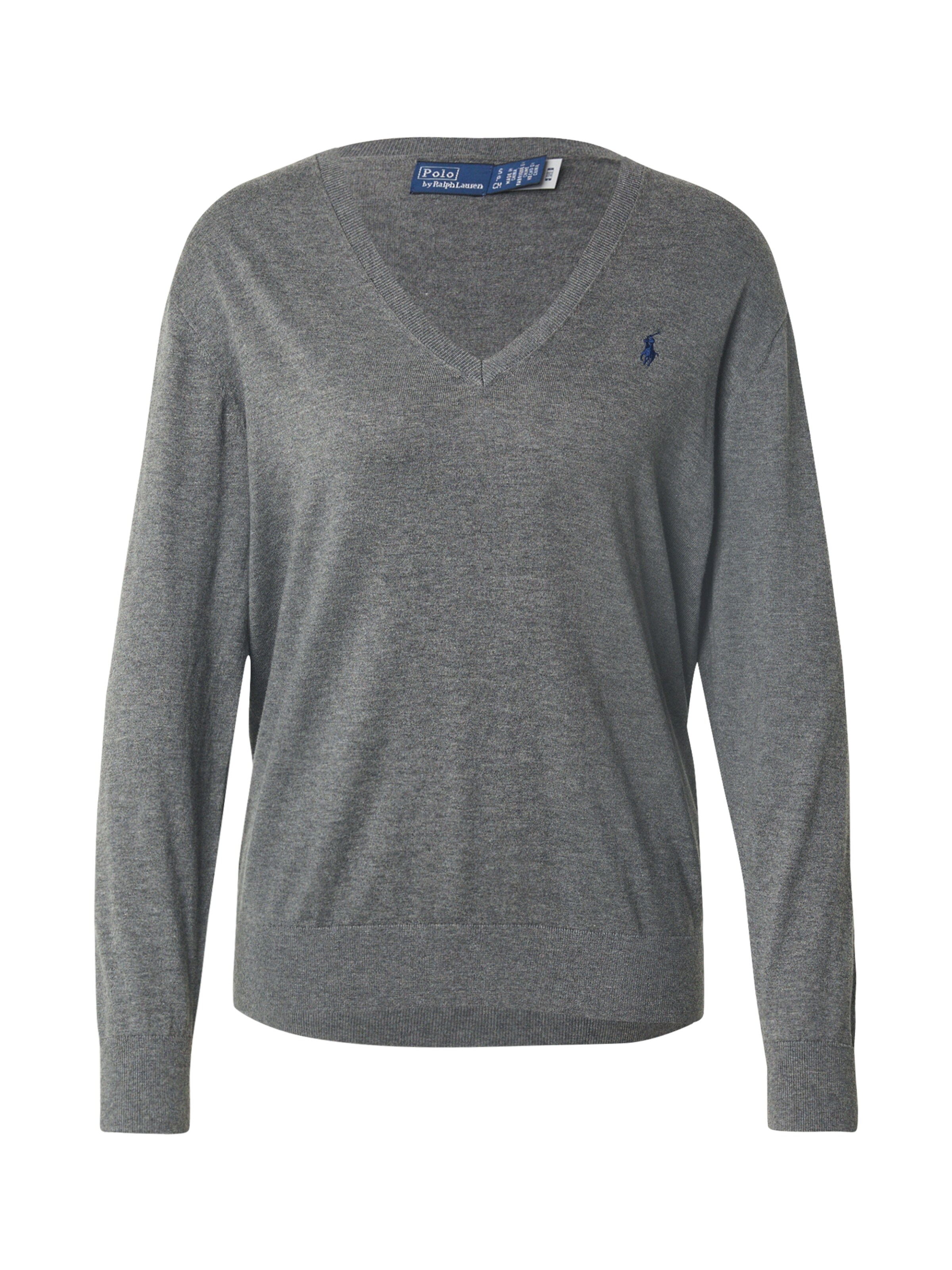 Pull-over Polo Ralph Lauren en gris : devant