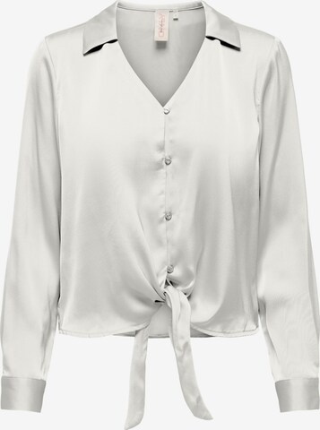 ONLY Блуза 'KIKI' в бяло: отпред