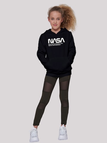 F4NT4STIC Sweatshirt 'NASA Aeronautics And Space' in Black