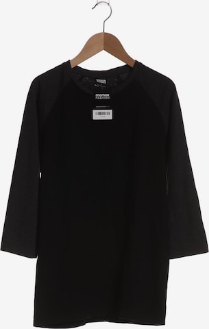 Urban Classics Langarmshirt S in Schwarz: predná strana