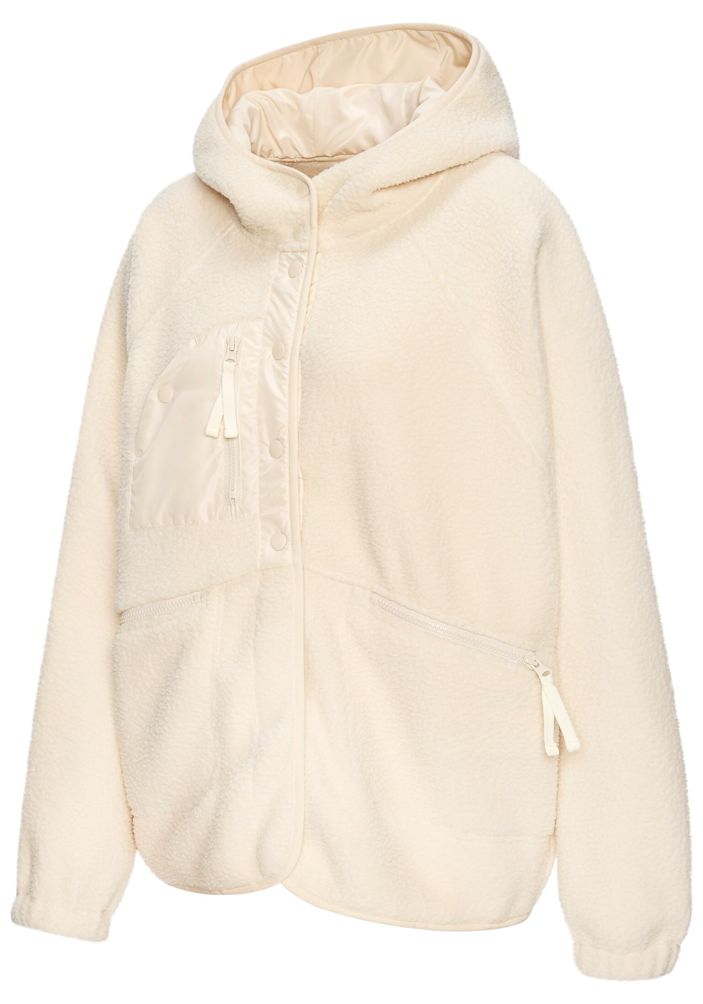 Veste en polaire VIVANCE by LASCANA en blanc