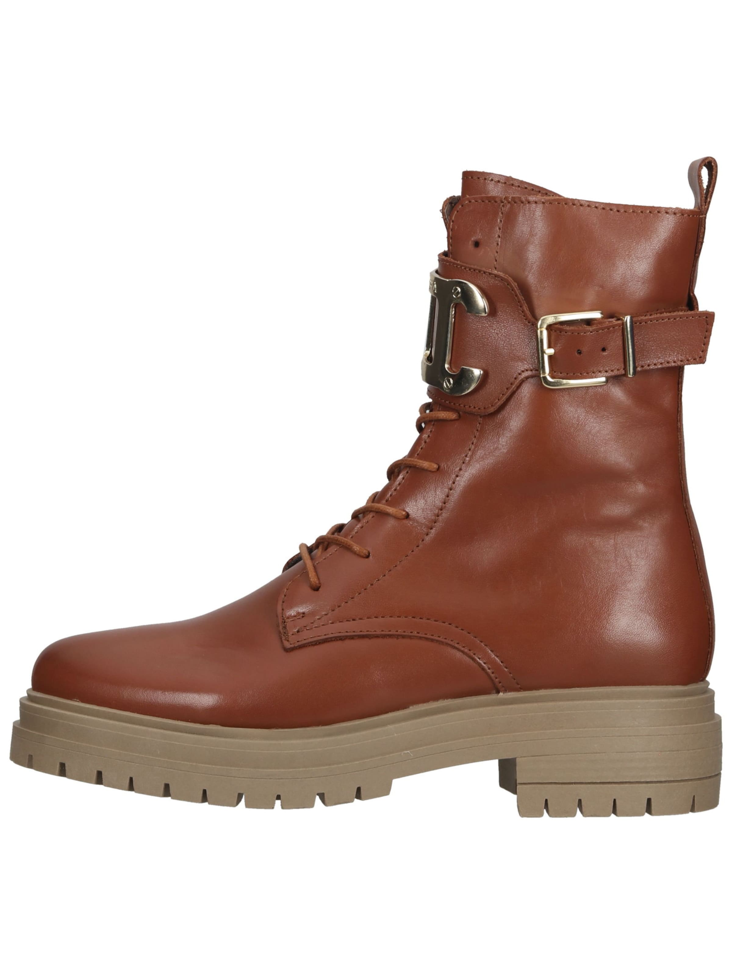 Bottines à lacets SCAPA en marron