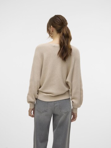 VERO MODA Pullover 'VMLux' in Beige