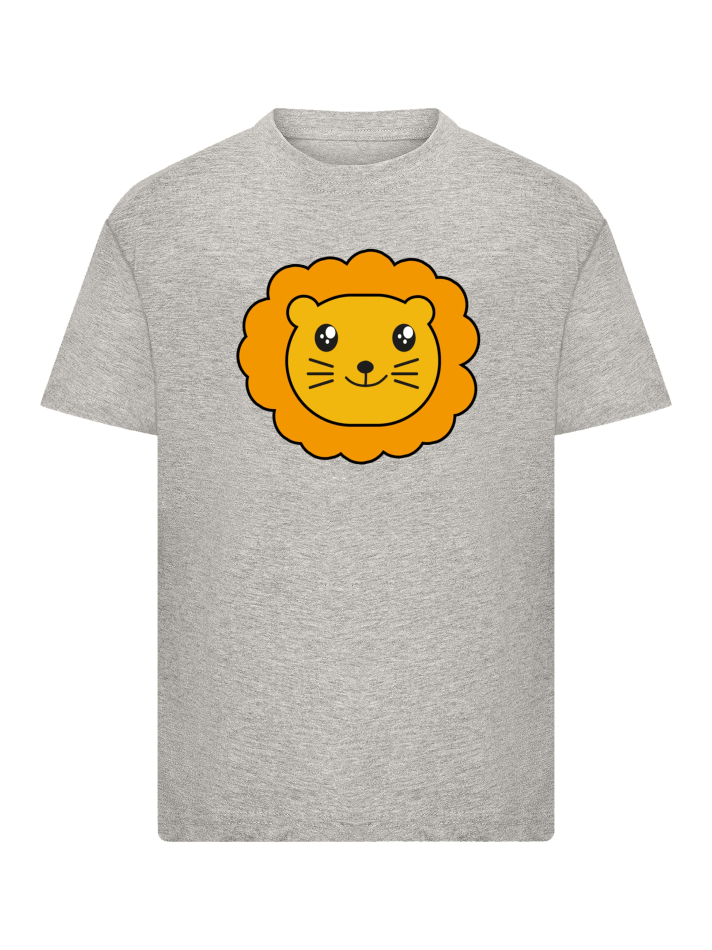 F4NT4STIC Shirt in Grijs: voorkant