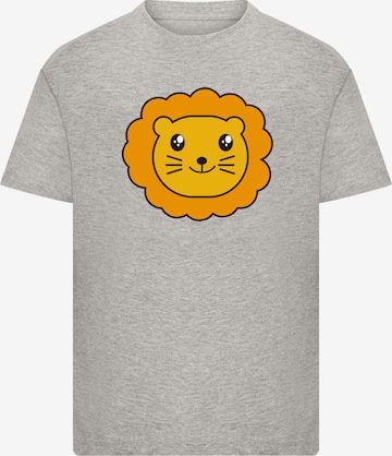 F4NT4STIC Shirt in Grey: front