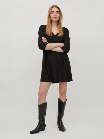 VILA Shirt Dress 'Kawa' in Black