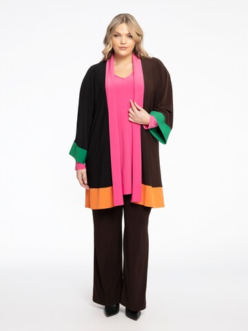 YOEK Strickjacke in Braun