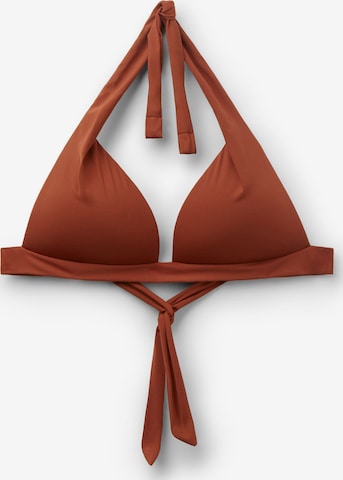 CALZEDONIA Triangel Bikinitop 'Premium Fit' in Braun: Vorderseite