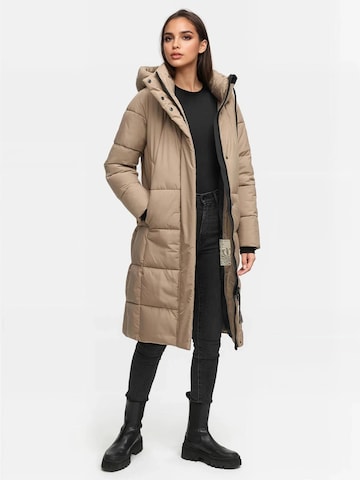 MARIKOO Winter Coat 'Tabiaa' in Grey