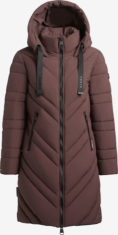 khujo Wintermantel 'Taby' in Lila: Vorderseite