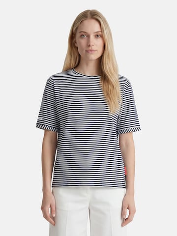 salzhaut Shirt 'Baak' in Blau: Vorderseite