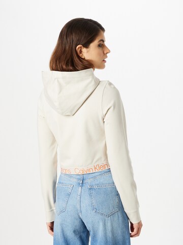 Calvin Klein Jeans Sweatshirt in Beige