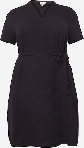 ONLY Carmakoma - Vestido 'THEIS' en negro: frente