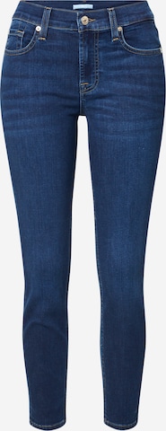 Slimfit Jeans di 7 for all mankind in blu: frontale