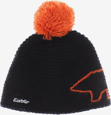 Eisbär Hat & Cap in One size in Black: front