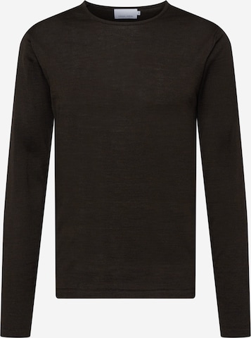 Casual Friday Regular Fit Pullover in Braun: predná strana