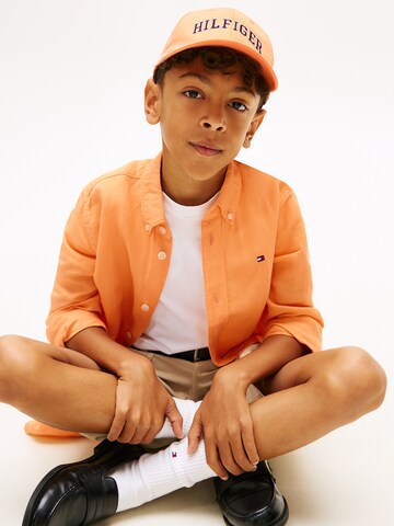 TOMMY HILFIGER Regular fit Overhemd in Oranje