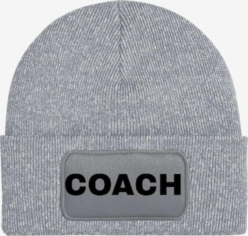 Youth Designz Mütze 'Coach' in Grau: Vorderseite