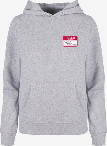 ABSOLUTE CULT Sweatshirt 'Friends - Regina Phalange Tag' in Grey: front