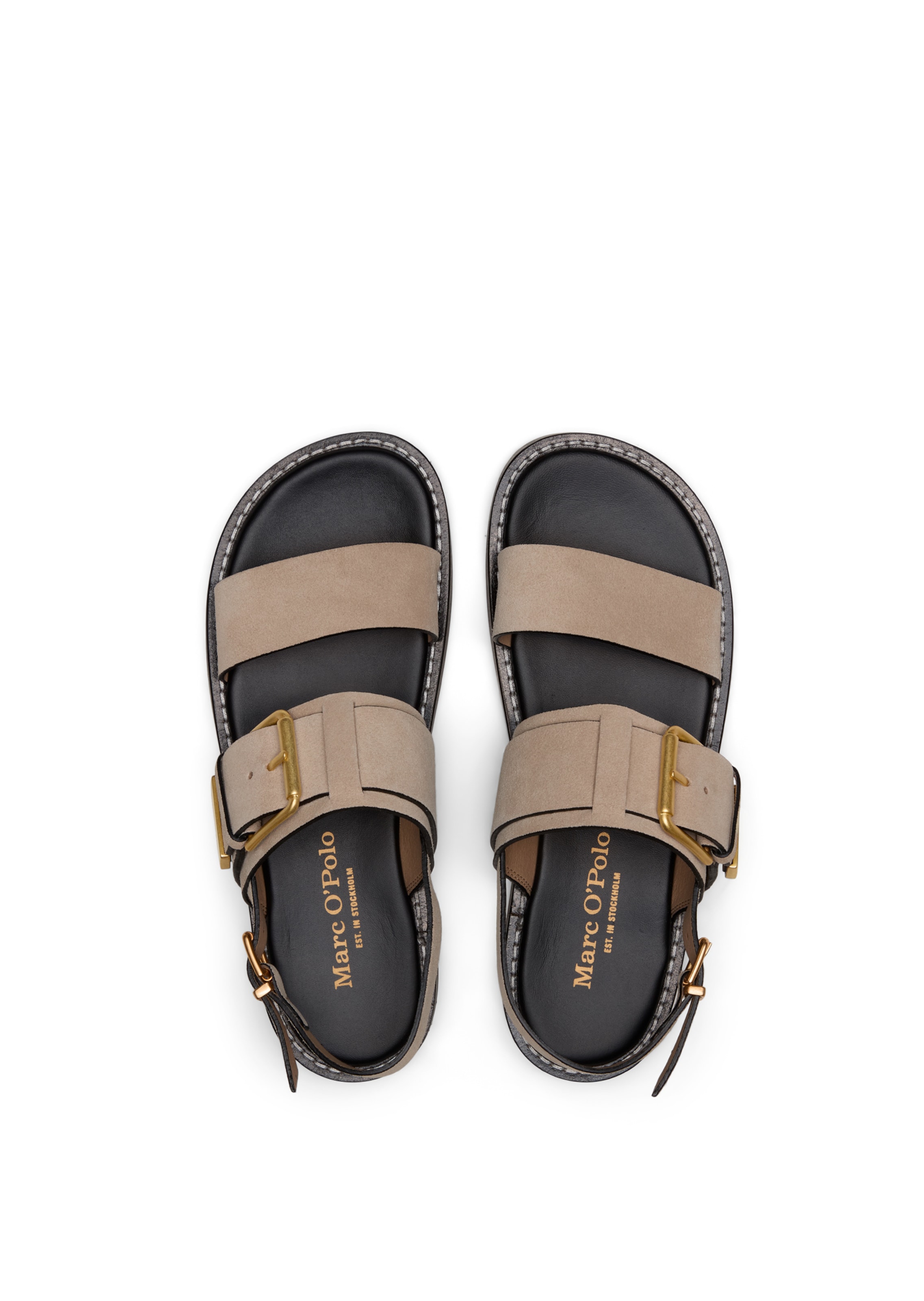 Marc O'Polo Sandaal 'Stina' in Bruin