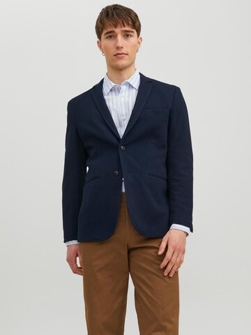 JACK & JONES Slim Fit Sakko in Blau: predná strana