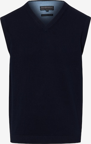 Finshley & Harding Sweater Vest in Blue: front