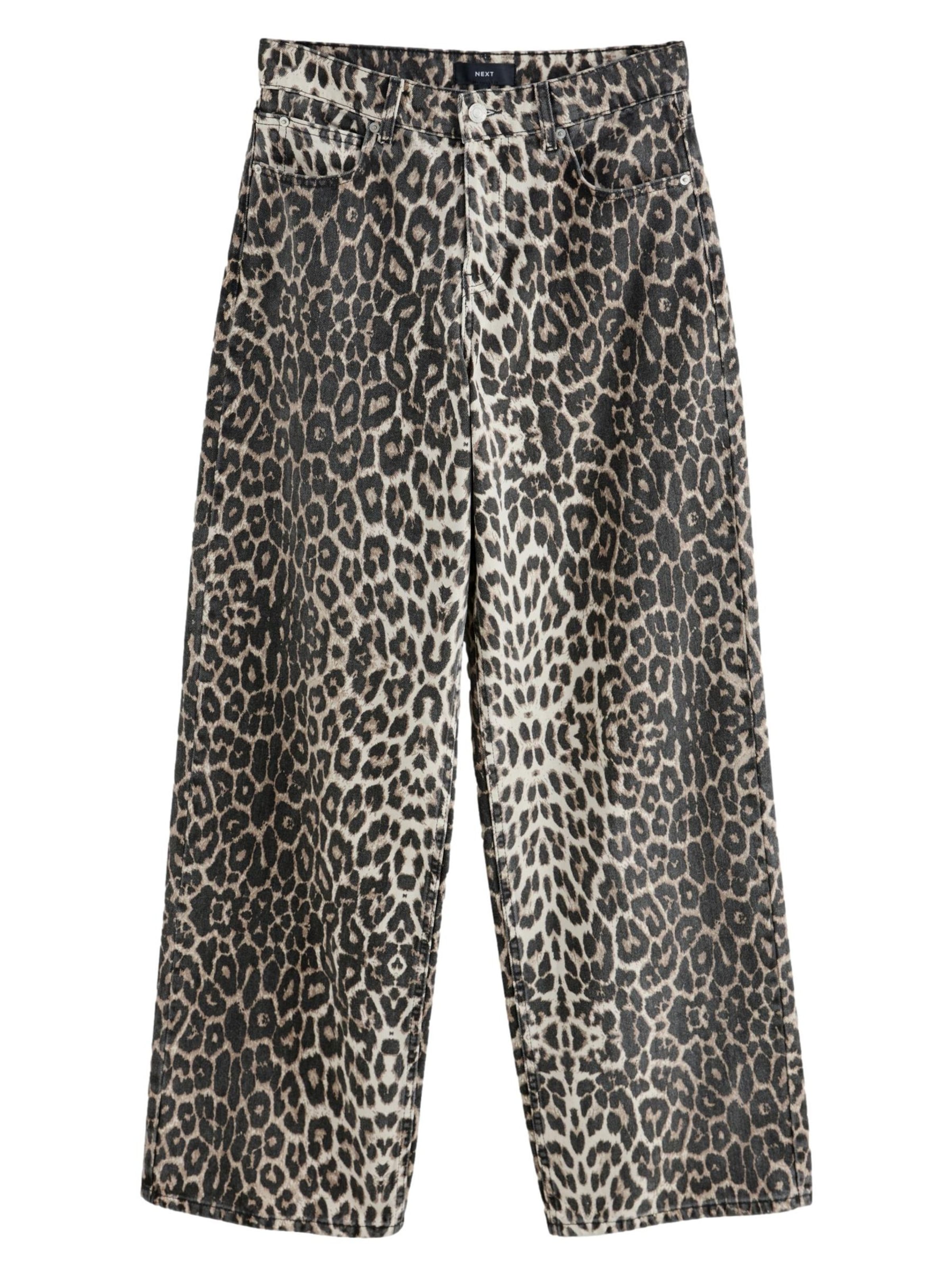 Next tavaline Teksapüksid, värv pruun: eest vaates