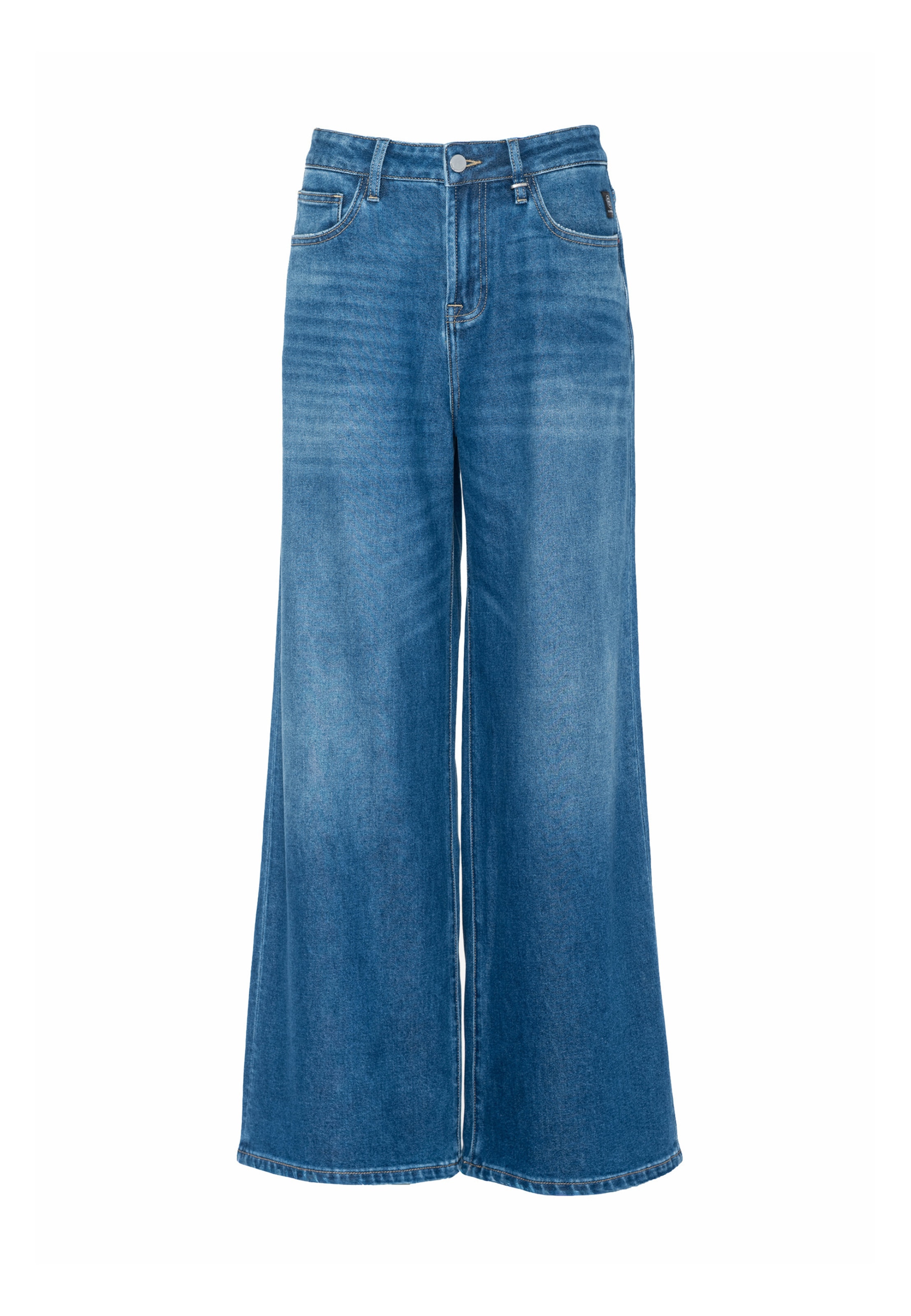 Elias Rumelis Wide Leg Jeans 'Kalea' in Blau: Vorderseite