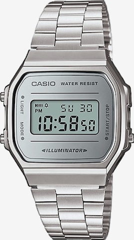 CASIO Digital Watch in Silver: front