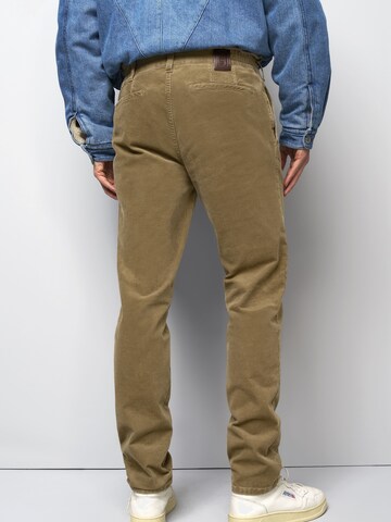 MEYER Regular Chino M5 Move in Braun
