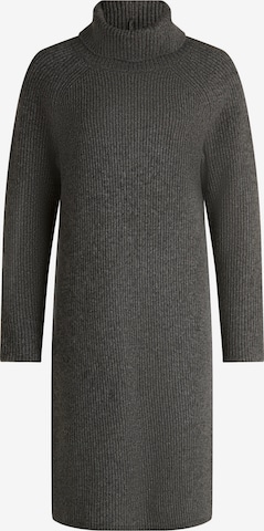Cartoon Knit dress in Grey: front