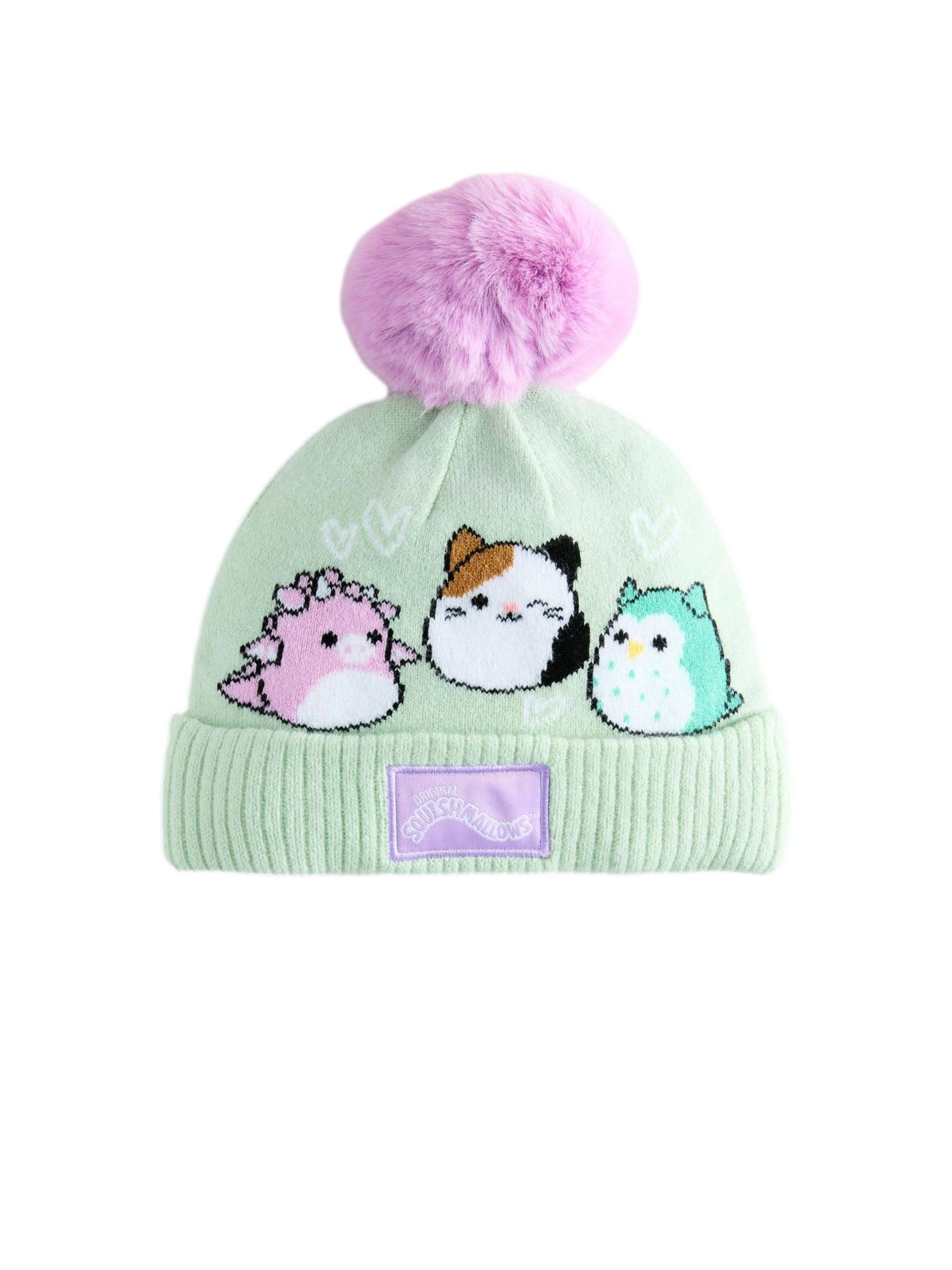 Next Beanie in Green: front