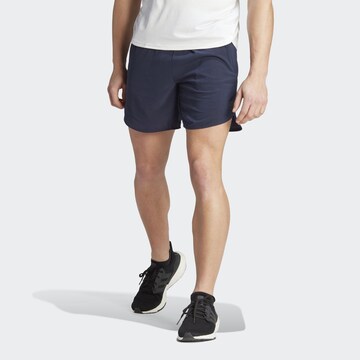 Regular Pantalon de sport ' Designed for Training HIIT Training Shorts ' ADIDAS PERFORMANCE en bleu
