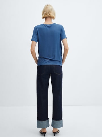 MANGO T-Shirt 'VISPI' in Blau