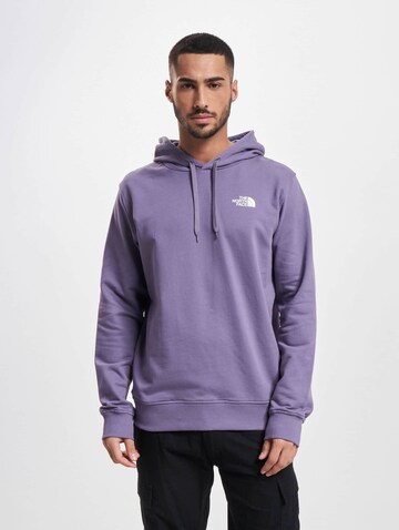 THE NORTH FACE Regular Fit Sweatshirt in Lila