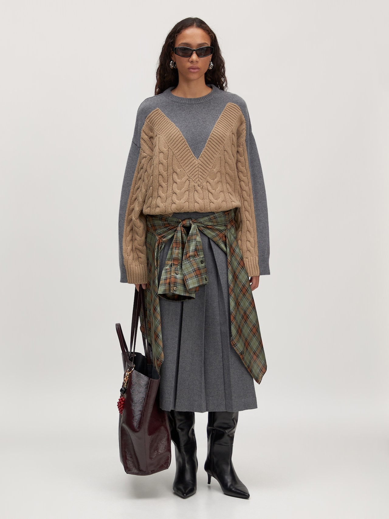 EDITED Pullover 'Danica' beige