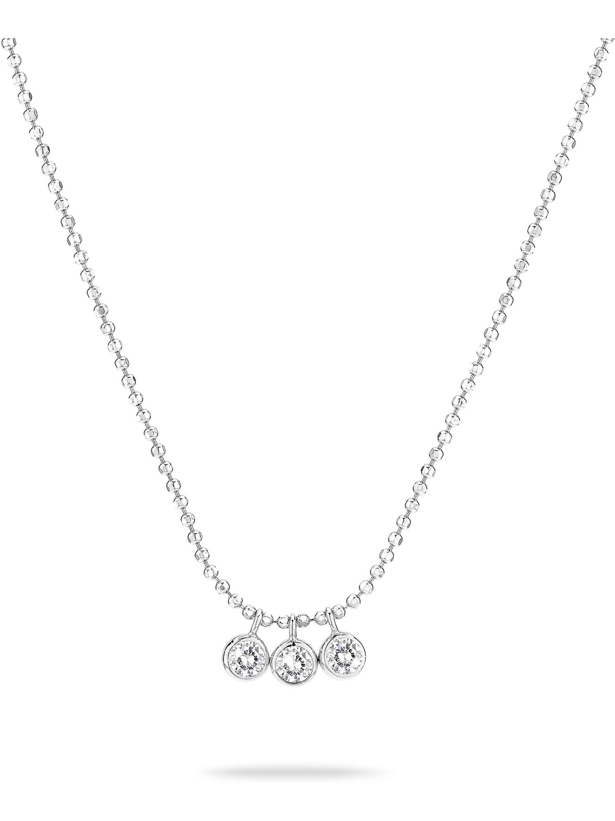 Chaîne Tamaris en argent : devant