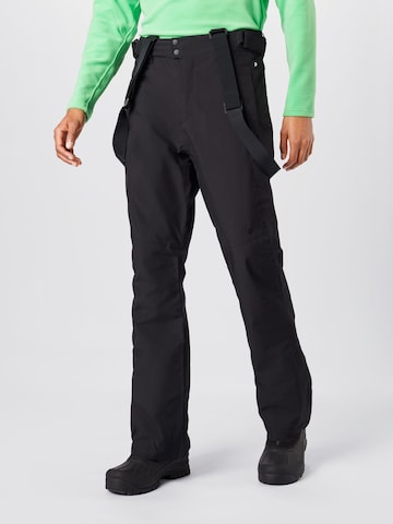 PROTEST Regular Workout Pants 'Owens' in Black: front