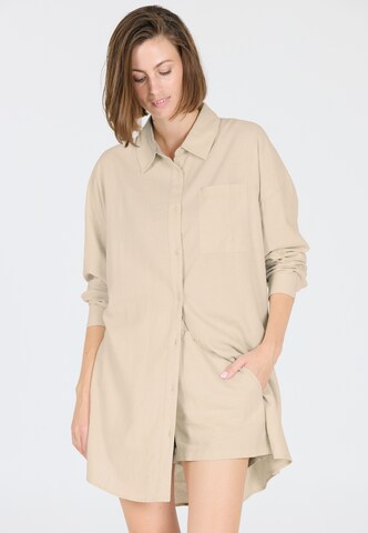 Athlecia Kleid 'Resort' in Beige: Vorderseite
