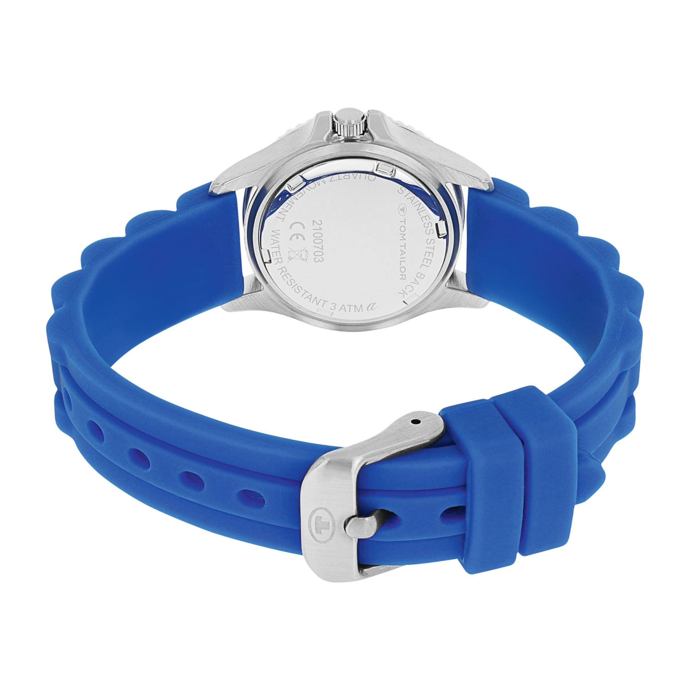 TOM TAILOR Watch in Blue