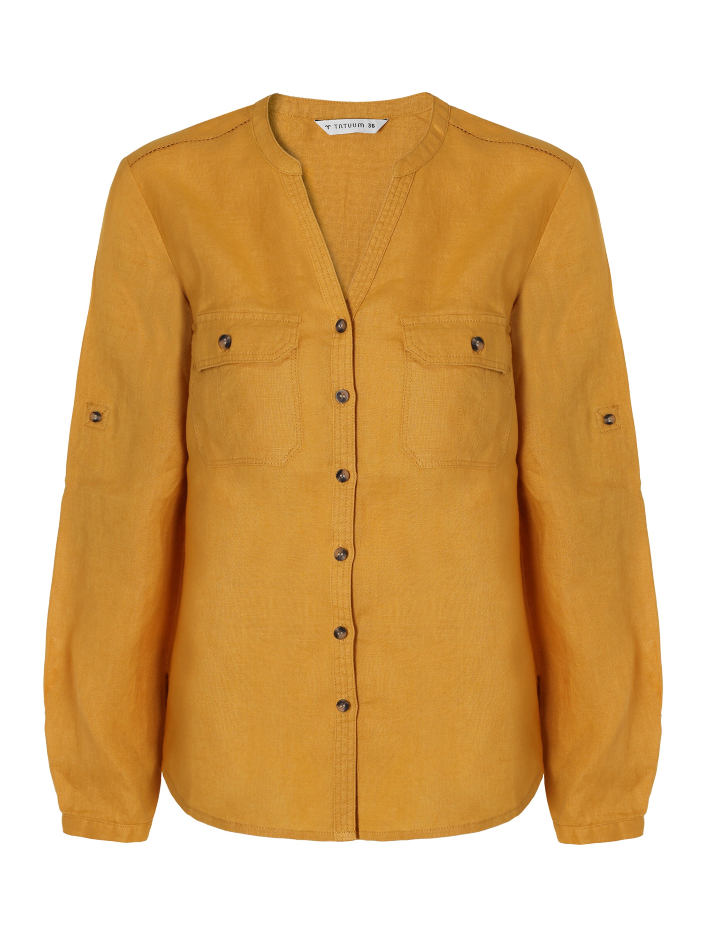 TATUUM Halenka 'Justyna' – žlutá: přední strana