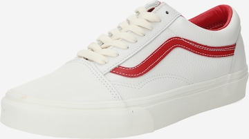 VANS Platform trainers 'Old Skool' in White: front