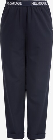 HELMIDGE Loosefit Chinohose in Blau: predná strana