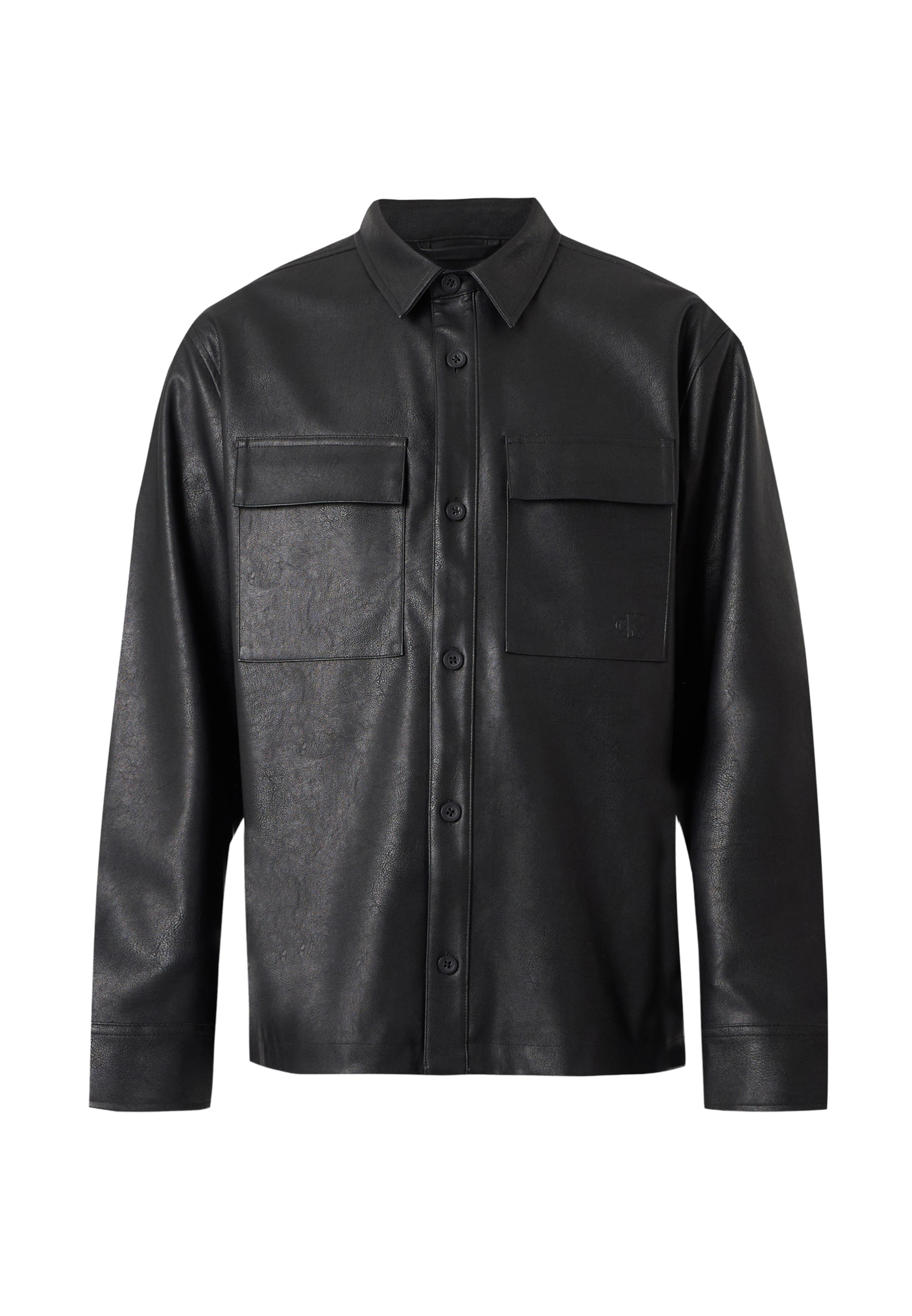 Regular fit Geacă de primăvară-toamnă de la Calvin Klein Jeans pe negru: față