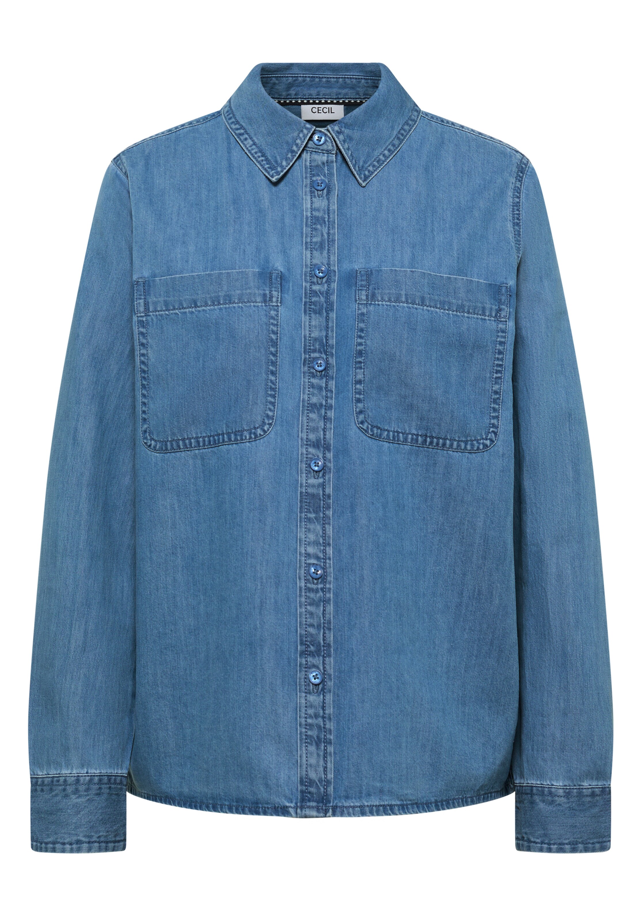 CECIL Blouse in Blue denim, Item view