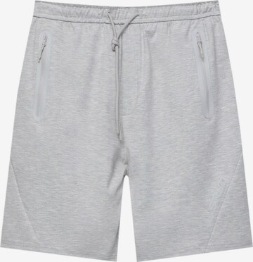 Pull&Bear Trousers in Grey: front