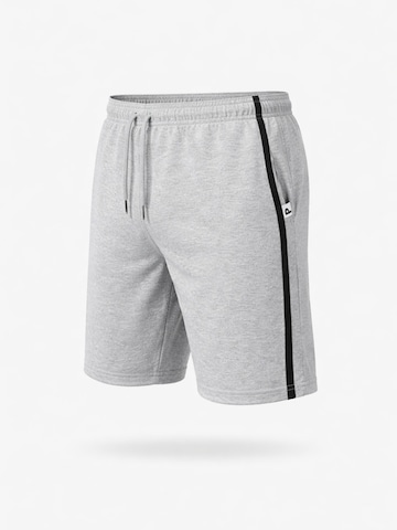 PANTONECLO - Pijama corto 'Pantoneclo Men’s Nightwear Shorts' en gris: frente