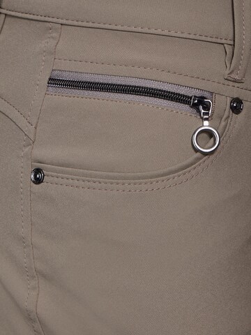 STREET ONE Slimfit Hose 'York' in Beige